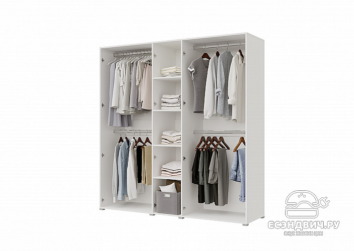 Полки мал. для шкафа 2,25 "Balance" (Белый) /Gnt