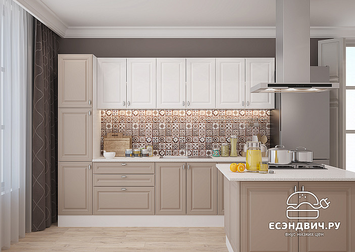 Пенал 60 "Форд" (МДФ) (Мокко Софт) /Gnt/Ev/М32