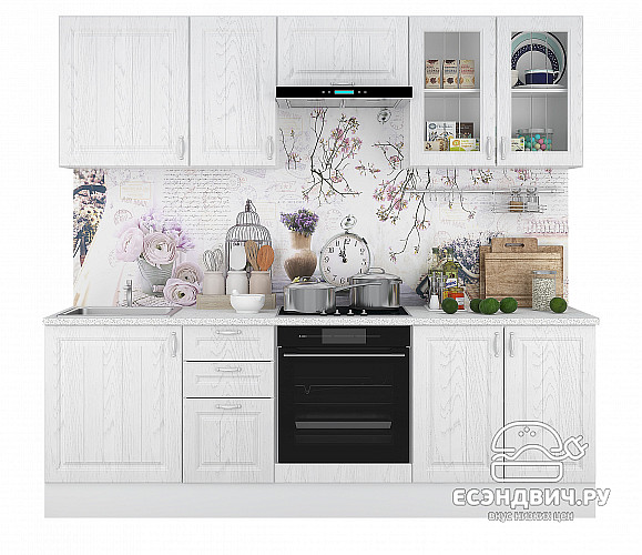 Тумба 60 (3ящ.) со столеш. "Диана" (МДФ) (Арктик) /Gnt/Pr/М22ст