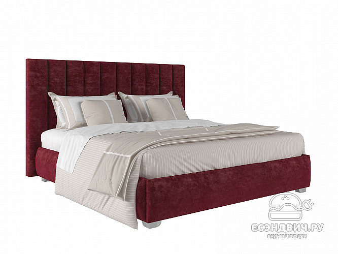 Кровать 180 мягк. just Vitorio (Велюр Opera Wing (AT)/Ja