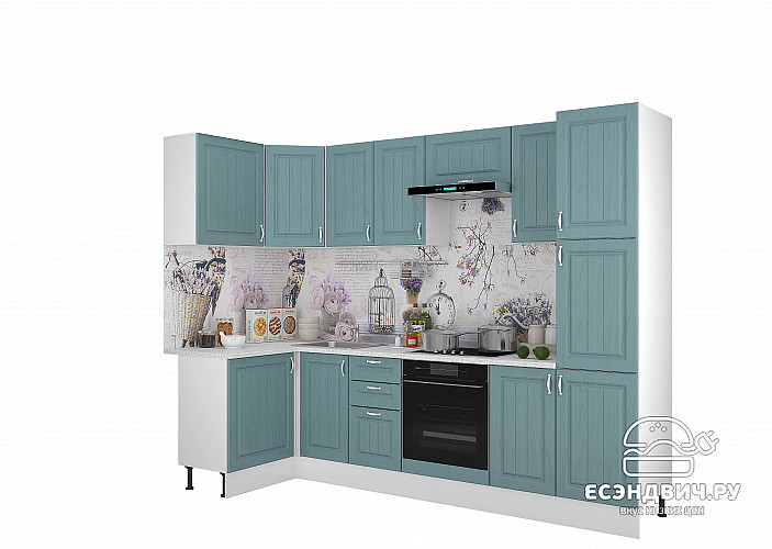 Тумба 40 без столеш. "Диана" (МДФ) (Мурено) /Gnt/Pr/М16