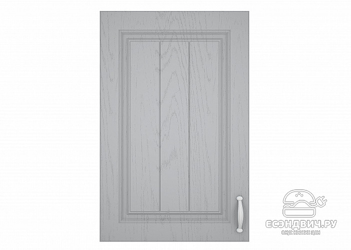 Кухня 3,05 "Диана" (МДФ) (Арктик/Вуд Серый/Стекло) /Gnt/Pr