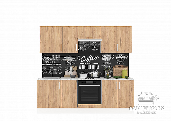 Шкаф 80 верхнее откр."Герда" (Золотой Крафт) /Gnt/Ep/М27