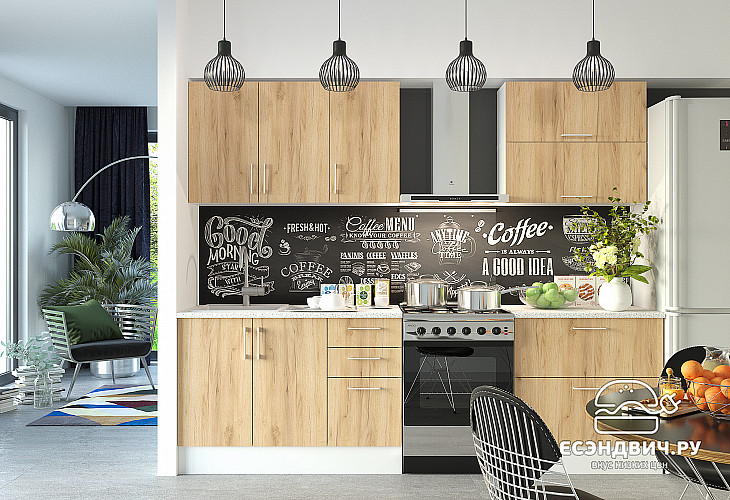 Шкаф 80 верхнее откр."Герда" (Золотой Крафт) /Gnt/Ep/М27