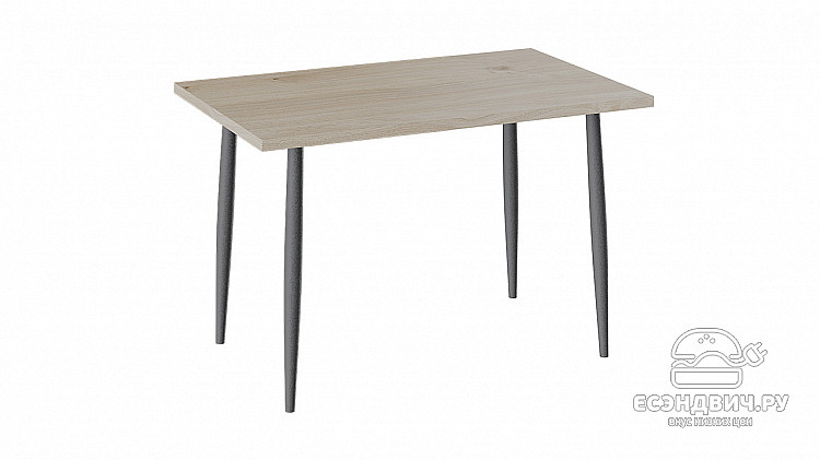 Стол "Foggy" (Дуб Эврика/Графит) -Tr-Нвд