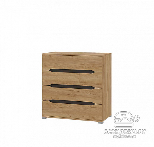 Комод 0,8 "Сеул" (Венге/Крафт золотой) /Gnt/Вг