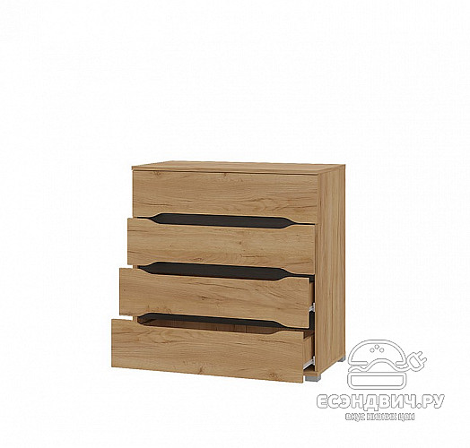 Комод 0,8 "Сеул" (Венге/Крафт золотой) /Gnt/Вг