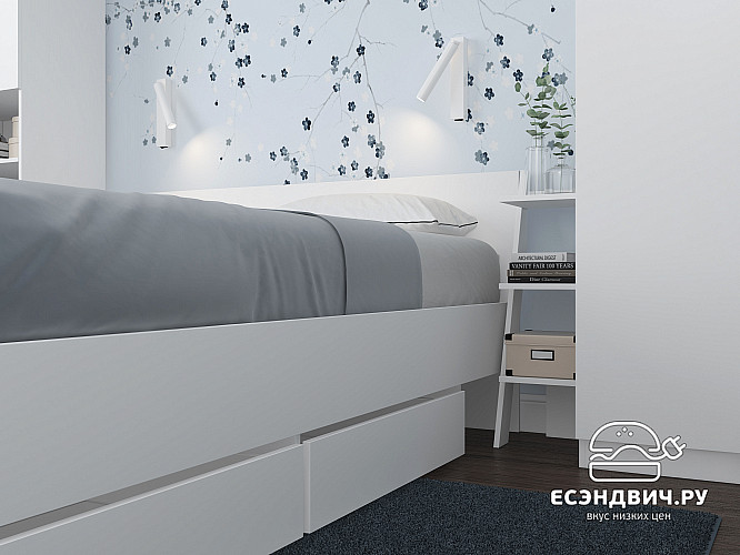 Тумба "Depo apart" (Белый) D_Dp