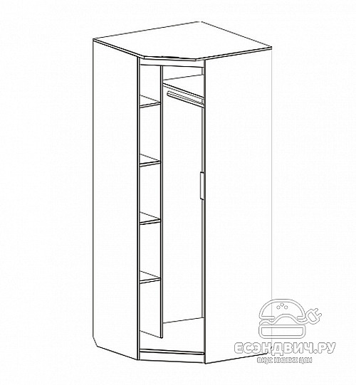 Спальный гарнитур 8 предм. подъемн.мех."Алисия" (МДФ) (Венге/Белый глянец) /Gnt/Вгс2