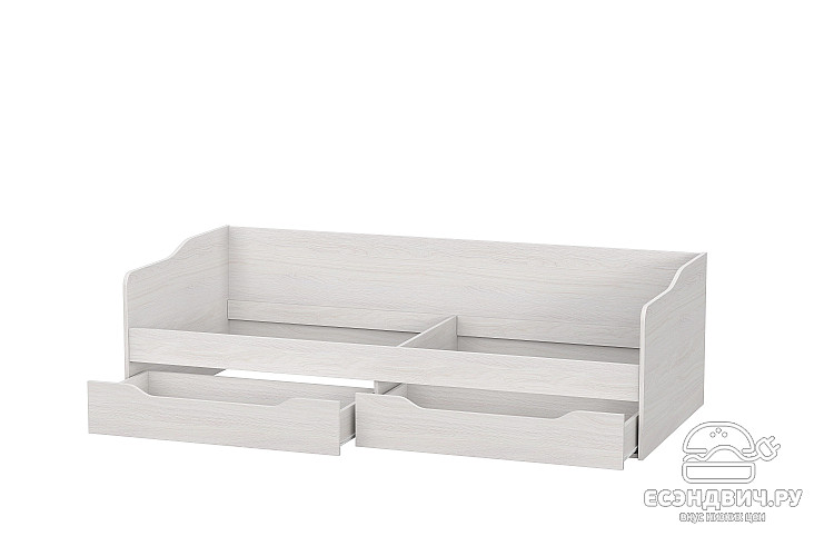 Кровать с ящ.900 "Ромбус" (Ясень Анкор светлый) SV/NNM