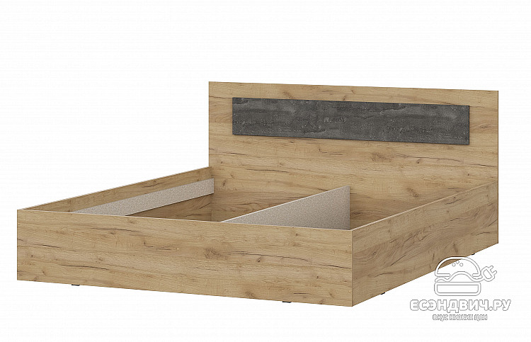Спальный гарнитур 5 предм."Ромбус" (Дуб золотой / Камень тёмный) SV/NNM