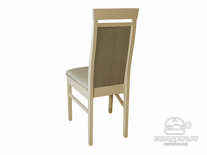 Стул P "Comfort"(Массив дерева)(Бежевый/Жаккард Агата серый)/Vs/С5а