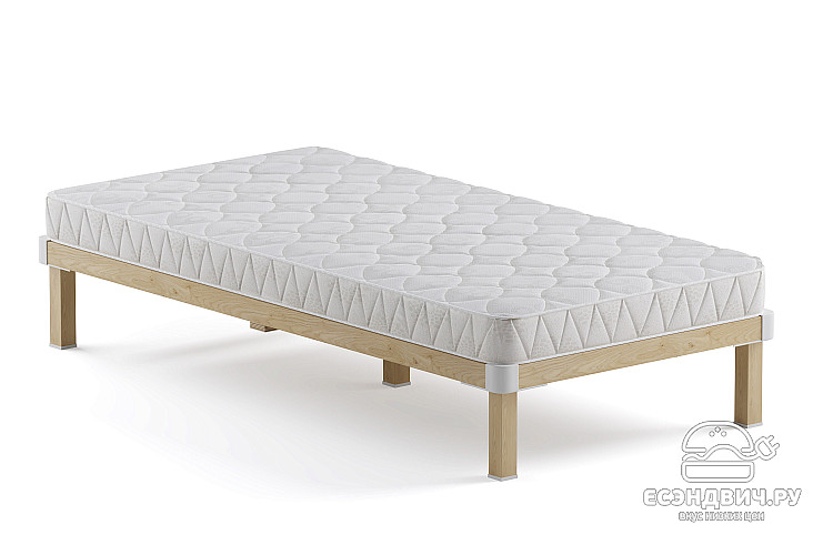 Кровать 900 с ортопед.осн. D "Аллегро" (Массив дерева)-Dmk/Кн