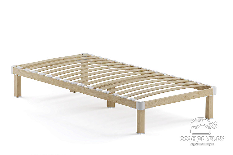 Кровать 900 с ортопед.осн. D "Аллегро" (Массив дерева)-Dmk/Кн