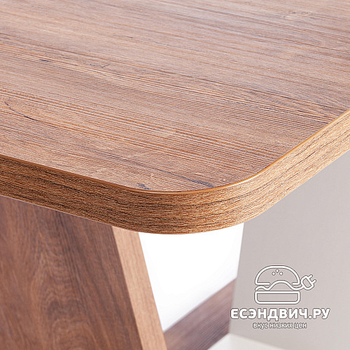 Стол раздвижной "Вокс" (Дуб Канзас/Пепел) Tch/19125