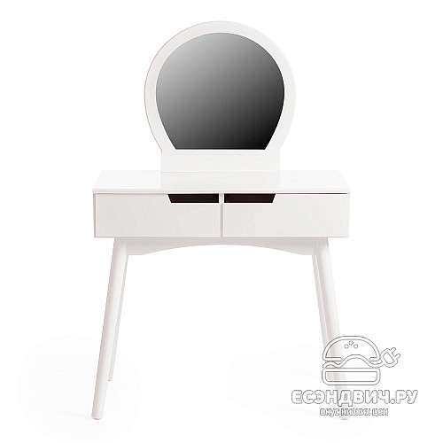 Стол косметический "Бриджит"(МДФ/Дерево цвет белый) Tch/15036