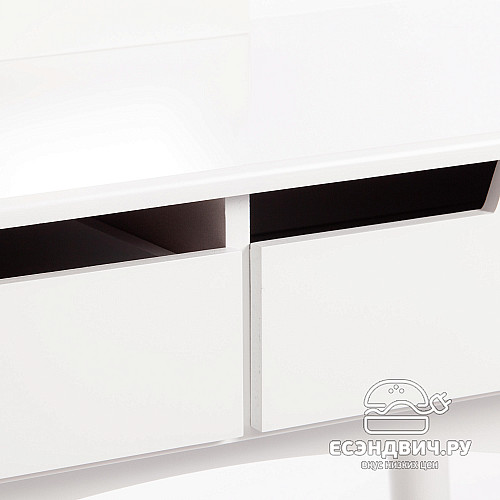 Стол косметический "Бриджит"(МДФ/Дерево цвет белый) Tch/15036