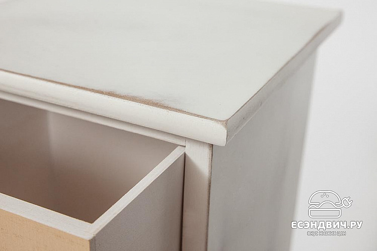 Комод 5 ящ. maritime "Вэнди"(МДФ/Дерево цвет Антик/Коричневый) Tch/11490