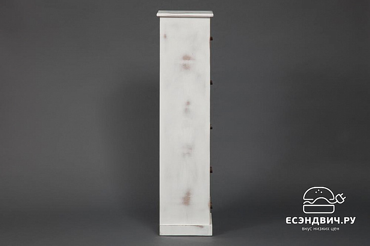 Комод 5 ящ. maritime "Вэнди"(МДФ/Дерево цвет Антик/Коричневый) Tch/11490