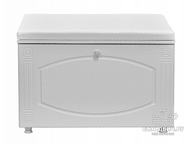 Тумба для обуви 0,8 "Родос"(МДФ)(Белый/Белое дерево)/Vs/АФ-22