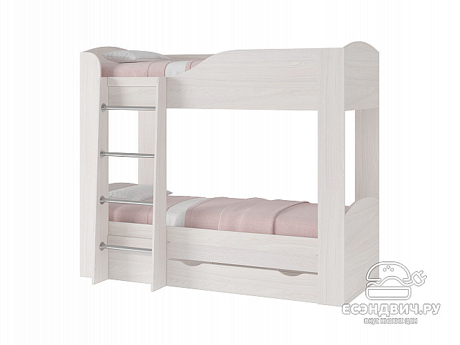 Ящик для кровати color "Лаворо" (Анкор белый) D_L