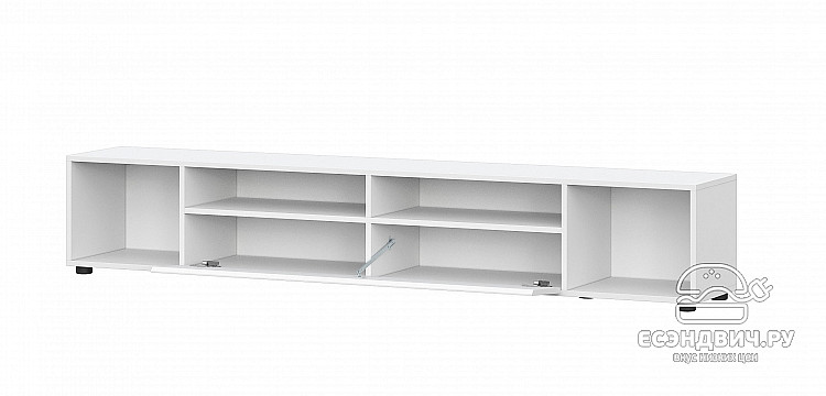 Тумба ТВ 200*36*35 "Atlas" (Белый текстурный ) SV/Tk