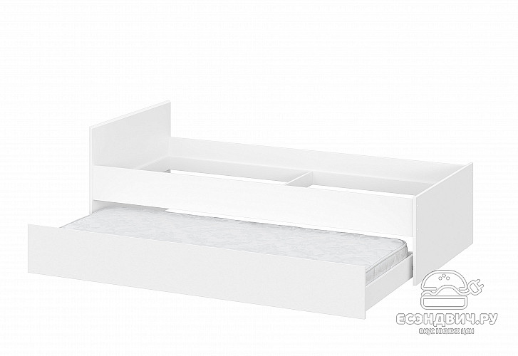 Блок выкатной для кровати  800 "Atlas" (Белый текстурный ) SV/Tk