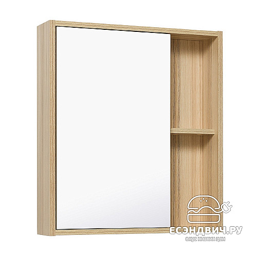 Шкаф 0,6 навесной "Элен"(Лиственница/Зеркало)-Rn/Eco
