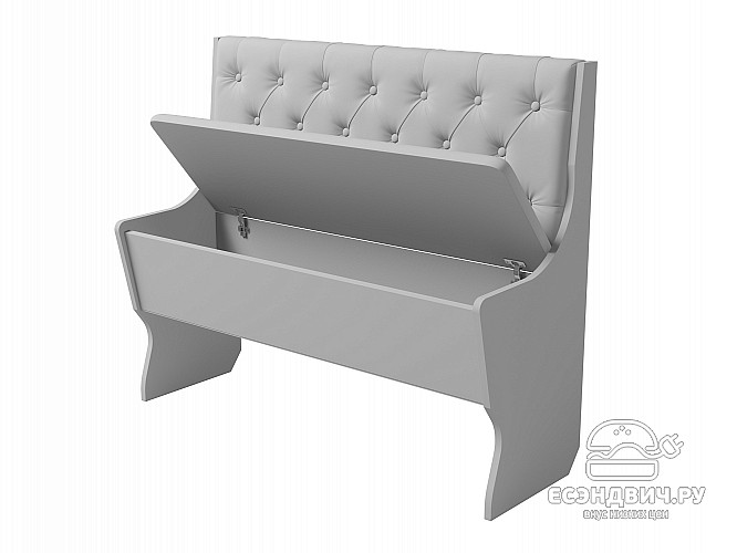 Диван  bravo "Оливьер" (Сосна Винтерберг/Рогожка Savana Plus Mouse) -G/Л3