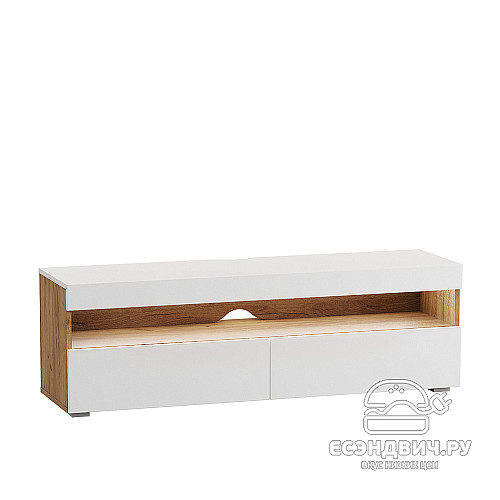 Гостиная 2,6 "Агнес"(Дуб Крафт золотой/Белый)/Mb/Alb