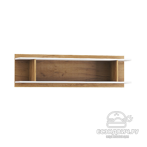 Гостиная 2,6 "Агнес"(Дуб Крафт золотой/Белый)/Mb/Alb