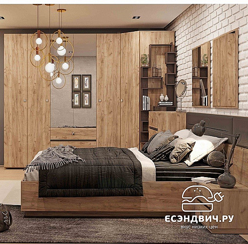 Пенал 0,4 "Каролина" (Дуб табачный)Gl/Neo55