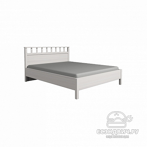 Кровать 1600 с ортопед.осн. L "Шерлок" (Ясень Анкор светлый)Gl/Sh47