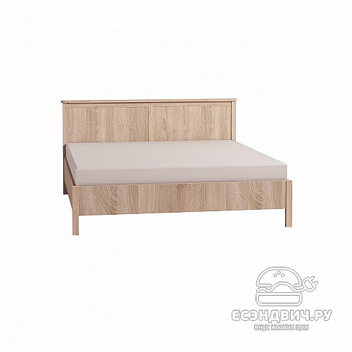 Кровать 1800 с ортопед.осн. "Шерлок" (Дуб сонома)Gl/Sh41