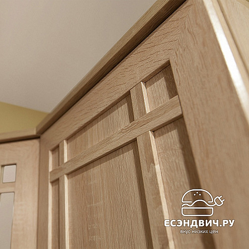 Шкаф S (штанга) 80*211*40 "Шерлок" (Дуб сонома)Gl/Sh11