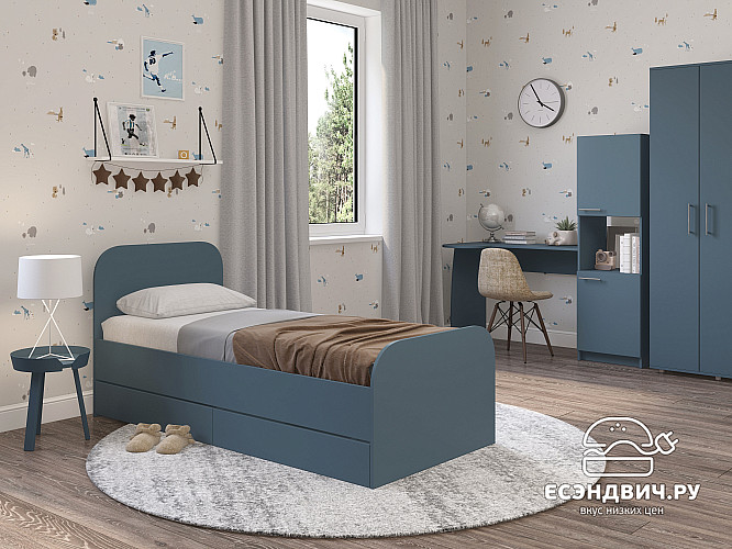 Ящик для кровати 800 "Лаворо" (Маренго) D_Isl