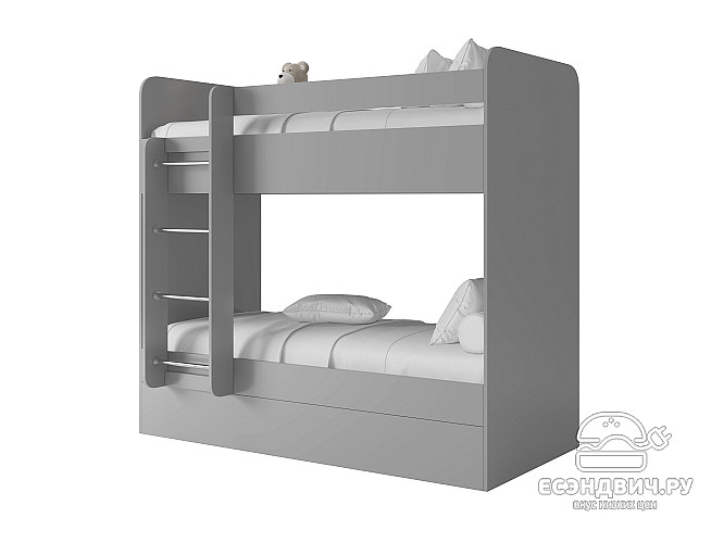 Кровать двухъярусная kids "Лаворо" (Анкор светлый) D