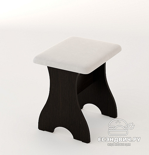 Кухонный уголок compatto "Оливьер" (Венге/Кожзам Marvel White (AT)) EsandwichKУ-02