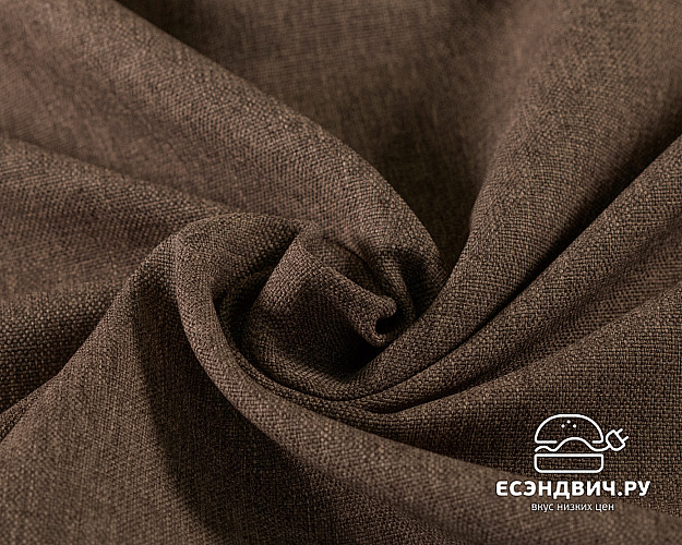 Скамья угловая мягкая compatto "Оливьер" (Дуб Термо/Рогожка Savana Chocolate (AT)) -G