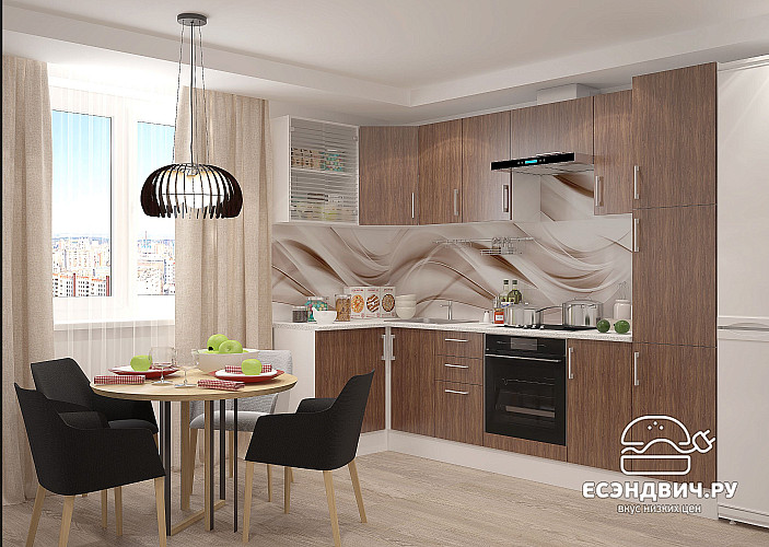 Шкаф угл.70*30 "Герда" (Морское Дерево) /Gnt/Ep/М50