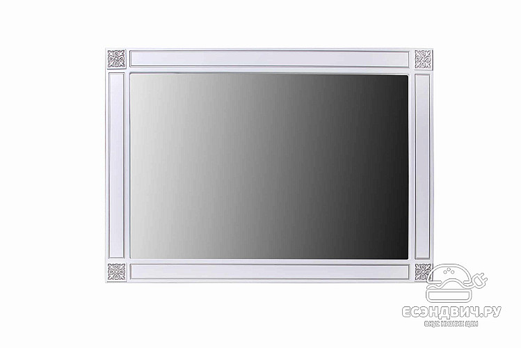 Спальня 6 предм. 4дв./1,8 "Monako" (Белый/Патина) (ЛМДФ/Лак/Иск.кожа) /Sk/An