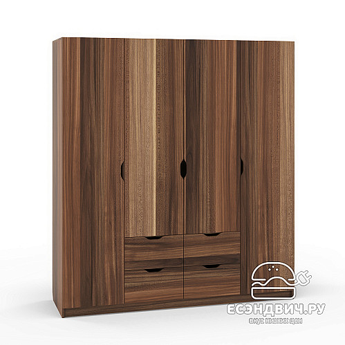 Шкаф 3 180х200 grand "Лаворо" (Слива валлис / Слива валлис) /1717