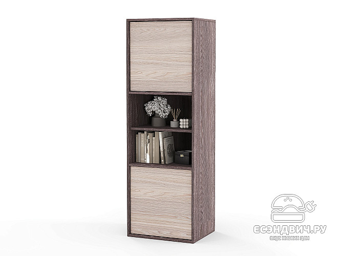 Пенал 50х150 grand "Лаворо" (Анкор темный / Анкор светлый) /1640