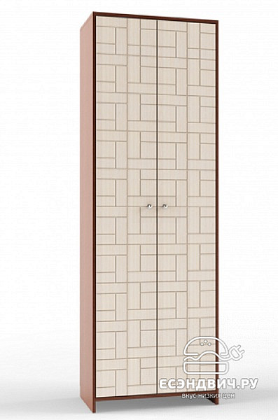 Шкаф 2дв.Прихожая "Вокс холл" (Венге конго/Бел.дуб) Esandwich123