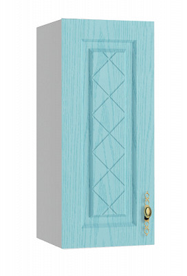 Шкаф 300 "Лорен" (МДФ) (Зелено-Голубой) /DSV/Gr/П300 - 1