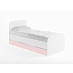 Ящик для кровати 800 "Лаворо" (Белый/Розовый кварц) D_Isl