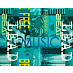 Диван клик-кляк Loft (Принт Music Azure (AT)/Велюр Vital Pacific (AT)